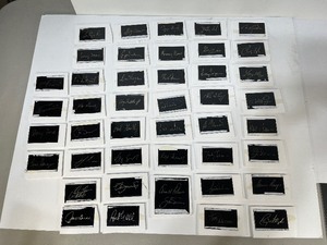 lot 495 image: Laser engraved autographs The Masters including Arnold Palmer and Ben Hogan