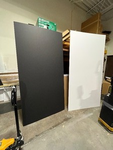lot 502 image: Several Sheets of Kool Tack dry mount Foamboard 316