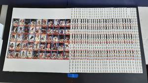 lot 58A image: 12 Stack of uncut Miracle on Ice USA Olympic Team - 45 count