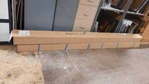 lot 507 image: (2) boxes of moulding Trim. The box reads 10 FT X 14P