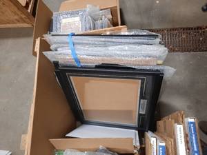 lot 508 image: Frames, mats, plates cut for Bobby Orr, Sidney Crosby, Bobby Hull, Alexander Ovechkin. (10) big frames and (34) small frames.