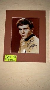lot 29B image: (2) 11 x 14 Matted Photos Star Trek Walter Koenig Yeoman Janice Reed ( Grace Lee Whitney)