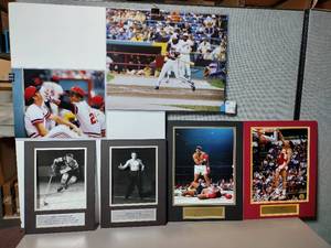 lot 513 image: Mohammed Ali Sonny Listen Spud Webb Slam Dunk Verne Gagne Gopher Wrestlg John Mayasich Hockey. Twins Rod Carew