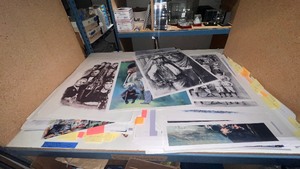 lot 522 image: Pictures by artist Jiang Zunzhong John Wayne, Beatles Coca-cola, Babe Ruth, Tiger Woods, NASCAR Legends, Hockey Hasek