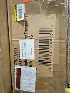 lot 11 image: Trujump 7 ft. Dia. My First Trampoline with Enclosure - BRAND NEW - RETAIL PRICE $189.99