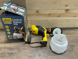 lot 30 image: Wagner Control Stainer 350 Handheld HVLP Stain Sprayer - USED - RETAIL PRICE $109.99