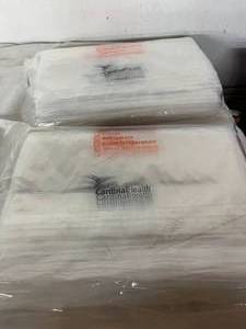 lot 67 image: NEW Lot Of Cardinal Health Transparent Biohazard Lab Specimen Transport Stat Bag