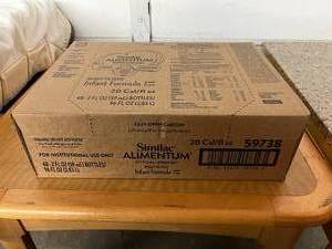 lot 8-D image: 1 Case (48-2oz) NEW Abbott Similac Alimentum Hypoallergenic Ready-To-Feed Gluten Free Infant Formula with Iron - Suitable for Lactose Sensitivity Expires 124