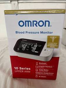 lot 36 image: New In Box Omron Blood Pressure Monitor 10 Series Upper Arm