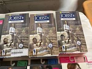 lot 56 image: Lot of Various NEW&nbspMediven Medical Compression Stockings and Jobst Support Maternity Pantyhose