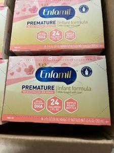 lot 63 image: 1 Case NEW&nbspEnfamil PREMATURE Milk-Based Infant Formula with Iron -&nbspExpiration 82024