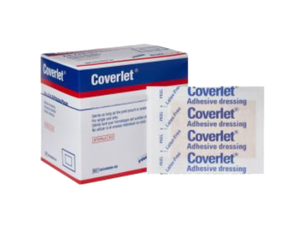 lot 29 image: 2 Cases (12 Boxes of 100Case) NEW BSN 01390-00 Coverlet 1.5x3 Wound Care Adhesive Knuckle Dressing Bandage - Expiration 723
