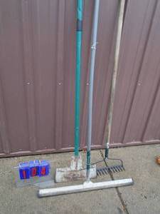 Garage tools. As shown.