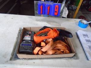 Flat of tools. As shown.