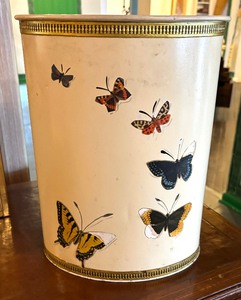 Four Vintage Waste Baskets