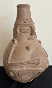 Pre Columbian Stye Pottery Vase or Pot