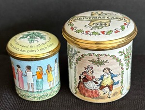 Collection of Six Halcyon Days Enamel Trinket Boxes