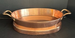 Variety of Copper Cookware including Copper Stockpot