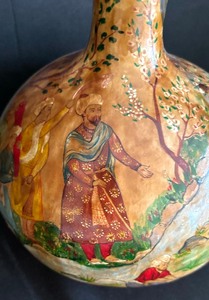 Vintage Crane Neck Bottle  Crane Neck Vase