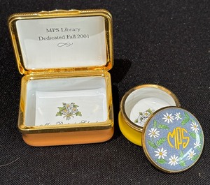 4 Halcyon Days Enamels Trinket Boxes