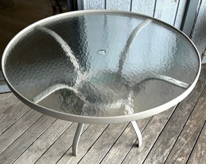 Terrific Glass Top Patio Table