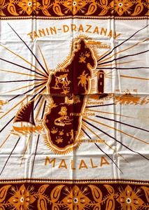 Vintage Tanin-Drazanay Malala Textile