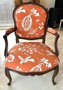 Set of Three Antique Louis XV Armchairs