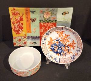 Selection of Asian Inspired Serving Pieces