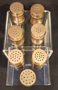 Collection of Silver-Plate Salt and Pepper Shakers