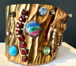 Bejeweled Art Nouveau Bracelet