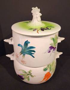 Vintage Crockery Steamer