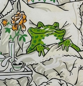 Houseguest 1st Night Framed Artist Proof by George Davis