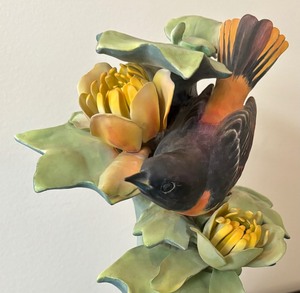 Royal Worcester Baltimore Oriole Figurine