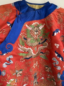 Vintage Chinese Silk Embroidered Tunic