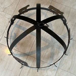 Metal Animal Design Hanging Pan Rack