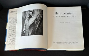 Henri Matisse A Retrospective Book by John Elderfield