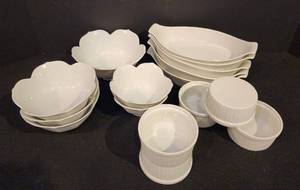 Pristine White Serving Selection