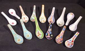 Fun Selection of Asian Soup Spoons
