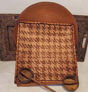 Wonderful Ethnic Tray and Servers