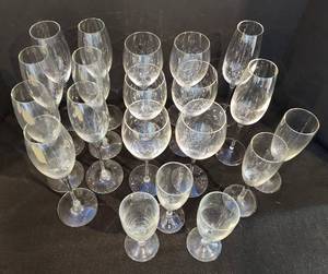 Variety of Classic Wine Glasses