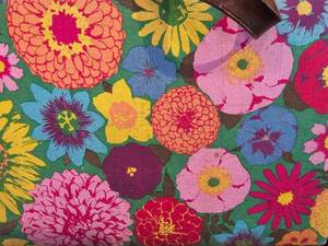 Fun Vintage Ken Scott Floral Briefcase