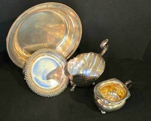 Vintage Silver-Plated Serving Options