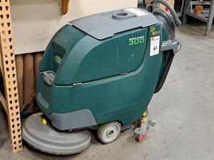 lot 8 image: Nobles Speed Scrub 300 Commercial 1114-Gallon 20-path Battery Walk-Behind Floor Scrubber (New)