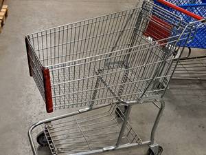 lot 174 image: Wire Shopping Cart