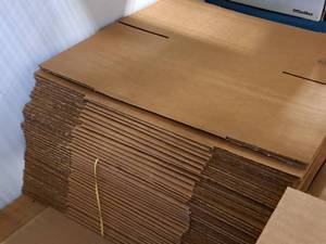 lot 198 image: Lot of (39) Cardboard Flats 12x12x12