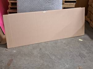 lot 217 image: Lot of (1 Pallet) Cardboard Flats 58x24x1-12
