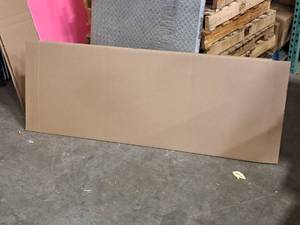 lot 218 image: Lot of (1 Pallet) Cardboard Flats 58x24x1-12