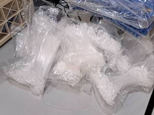 lot 252 image: Lot of (8 Bags) 5 Thin Ties