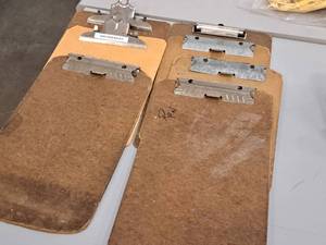 lot 258 image: Lot of (7) Clipboards
