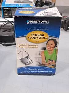 lot 269 image: Plantronics Telephone Headset System S12 (in original packaging)